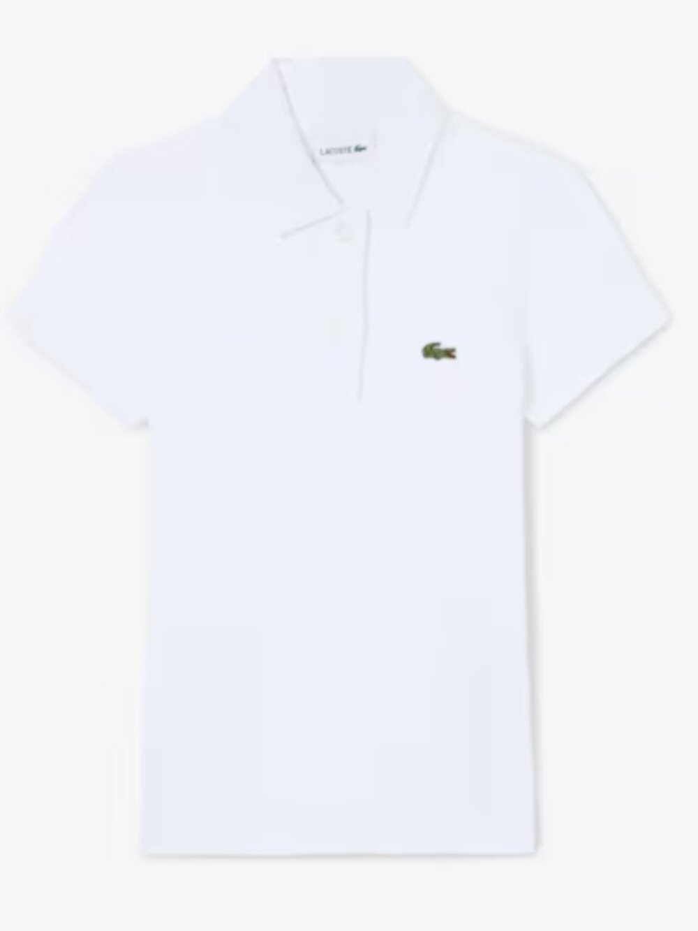 Lacoste Girls' Scalloped Collar Piqué Polo